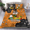 Wests Tigers Custom Bedding Set - Australian Big Things Bedding Set