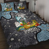 Cronulla-Sutherland Sharks Custom Quilt Bed Set - Australian Big Things Quilt Bed Set