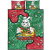 South Sydney Rabbitohs Quilt Bed Set - Australian Big Things Quilt Bed Set