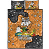 Wests Tigers Custom Quilt Bed Set - Australian Big Things Quilt Bed Set