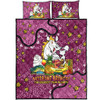 Brisbane Broncos Custom Quilt Bed Set - Australian Big Things Quilt Bed Set