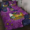 Melbourne Storm Custom Quilt Bed Set - Australian Big Things Quilt Bed Set