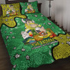 Canberra Raiders Custom Quilt Bed Set - Australian Big Things Quilt Bed Set