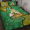 Canberra Raiders Custom Quilt Bed Set - Australian Big Things Quilt Bed Set