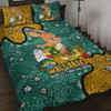 Australia Wallabies Custom Quilt Bed Set - Australian Big Things Quilt Bed Set