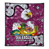 Manly Warringah Sea Eagles Quilt - Australian Big Things Quilt