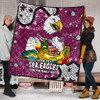 Manly Warringah Sea Eagles Quilt - Australian Big Things Quilt