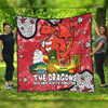 St. George Illawarra Dragons Custom Quilt - Australian Big Things Quilt