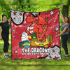 St. George Illawarra Dragons Custom Quilt - Australian Big Things Quilt