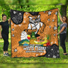 Wests Tigers Custom Quilt - Australian Big Things Quilt