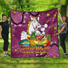 Brisbane Broncos Custom Quilt - Australian Big Things Quilt