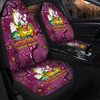 Brisbane Broncos Custom Car Seat Cover - Australian Big Things Car Seat Cover