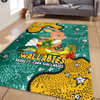 Australia Wallabies Custom Area Rug - Australian Big Things Area Rug