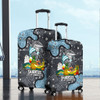 Cronulla-Sutherland Sharks Custom Luggage Cover - Australian Big Things Luggage Cover
