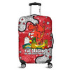 St. George Illawarra Dragons Custom Luggage Cover - Australian Big Things Luggage Cover
