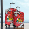 St. George Illawarra Dragons Custom Luggage Cover - Australian Big Things Luggage Cover