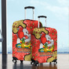 Redcliffe Dolphins Custom Luggage Cover - Australian Big Things Luggage Cover