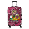 Queensland Cane Toads Custom Luggage Cover - Australian Big Things Luggage Cover