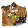 Wests Tigers Custom Hooded Blanket - Australian Big Things Hooded Blanket