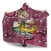 Queensland Cane Toads Custom Hooded Blanket - Australian Big Things Hooded Blanket