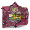 Queensland Cane Toads Custom Hooded Blanket - Australian Big Things Hooded Blanket