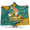 Australia Wallabies Custom Hooded Blanket - Australian Big Things Hooded Blanket