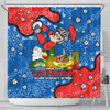 Newcastle Knights Custom Shower Curtain - Australian Big Things Shower Curtain