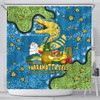 Parramatta Eels Custom Shower Curtain - Australian Big Things Shower Curtain