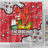 St. George Illawarra Dragons Custom Shower Curtain - Australian Big Things Shower Curtain