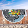 Cronulla-Sutherland Sharks Custom Beach Blanket - Australian Big Things Beach Blanket