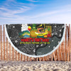 Penrith Panthers Custom Beach Blanket - Australian Big Things Beach Blanket