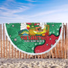 South Sydney Rabbitohs Beach Blanket - Australian Big Things Beach Blanket