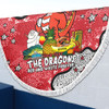 St. George Illawarra Dragons Custom Beach Blanket - Australian Big Things Beach Blanket