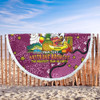 Brisbane Broncos Custom Beach Blanket - Australian Big Things Beach Blanket