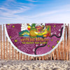 Brisbane Broncos Custom Beach Blanket - Australian Big Things Beach Blanket