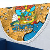 Gold Coast Titans Custom Beach Blanket - Australian Big Things Beach Blanket