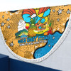 Gold Coast Titans Custom Beach Blanket - Australian Big Things Beach Blanket