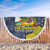 North Queensland Cowboys Custom Beach Blanket - Australian Big Things Beach Blanket