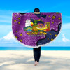 Melbourne Storm Custom Beach Blanket - Australian Big Things Beach Blanket