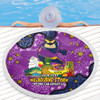 Melbourne Storm Custom Beach Blanket - Australian Big Things Beach Blanket