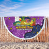 Melbourne Storm Custom Beach Blanket - Australian Big Things Beach Blanket