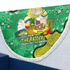 Canberra Raiders Custom Beach Blanket - Australian Big Things Beach Blanket