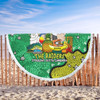 Canberra Raiders Custom Beach Blanket - Australian Big Things Beach Blanket