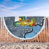 New South Wales Cockroaches Custom Beach Blanket - Australian Big Things Beach Blanket