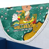 Australia Wallabies Custom Beach Blanket - Australian Big Things Beach Blanket