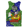 New Zealand Warriors Custom Men Singlet - Australian Big Things Men Singlet