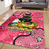 Penrith Panthers Custom Area Rug - Australian Big Things (Pink) Area Rug