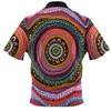 Australia Aboriginal Polo Shirt - Aboriginal Showcasing Dot Art Design Polo Shirt