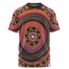 Australia Aboriginal T-shirt - Aboriginal Dot Art Design T-shirt
