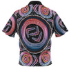Australia Aboriginal Hawaiian Shirt - Aboriginal Boomerang Dot Art Hawaiian Shirt
